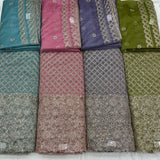 Pure Orgenza Cutwork Embroidery