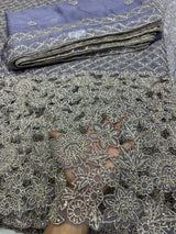 Pure Orgenza Cutwork Embroidery