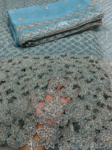 Pure Orgenza Cutwork Embroidery