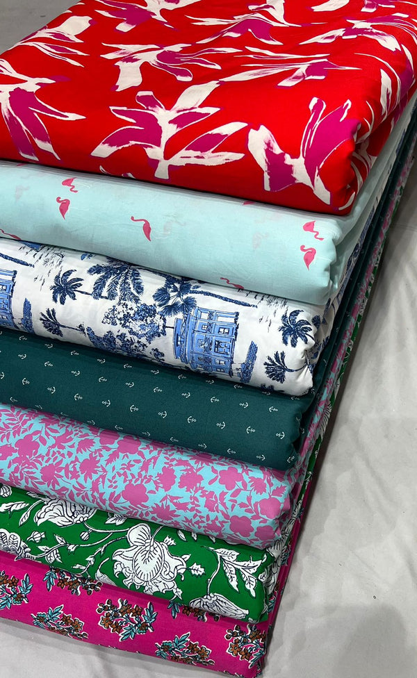 Zara Poplin Prints