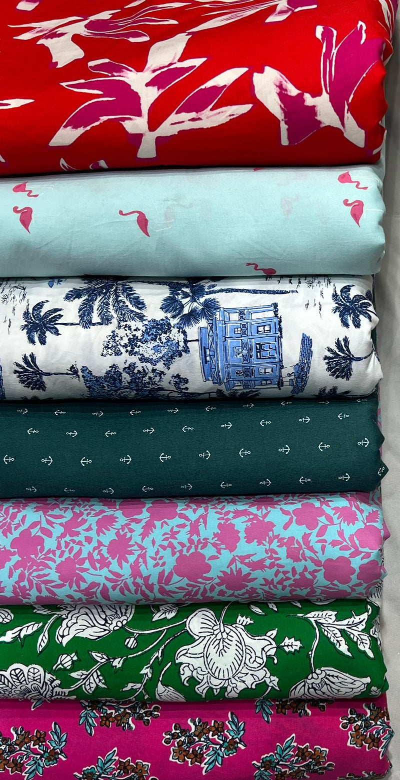 Zara Poplin Prints