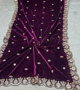 Velvet dupatta