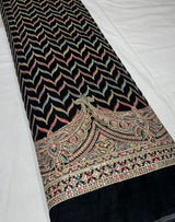 velvet Kashmiri embroidery