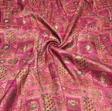 Pure viscose dola silk jaccord