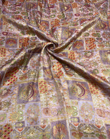 Pure viscose dola silk jaccord