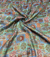 Pure viscose dola silk jaccord