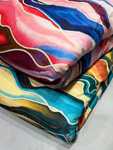 Velvet digital print