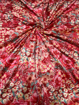 Velvet digital print