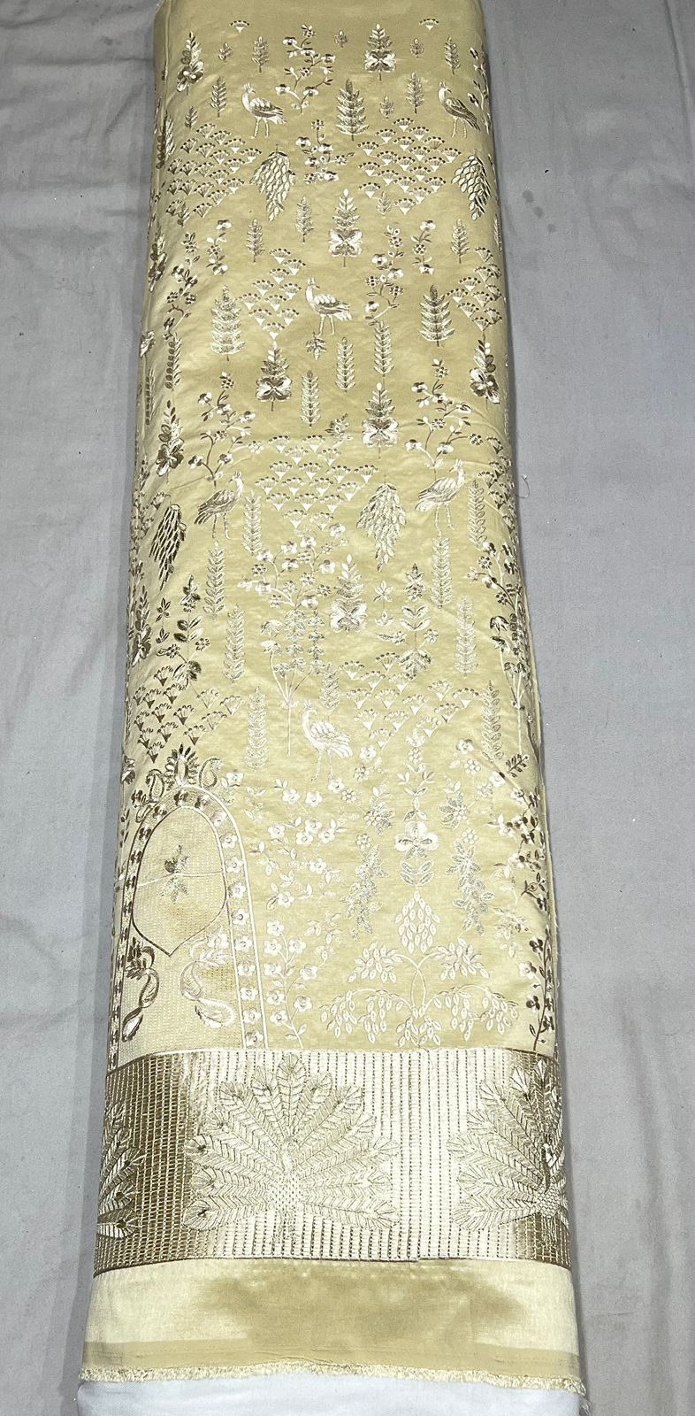 mulberry silk embroidery