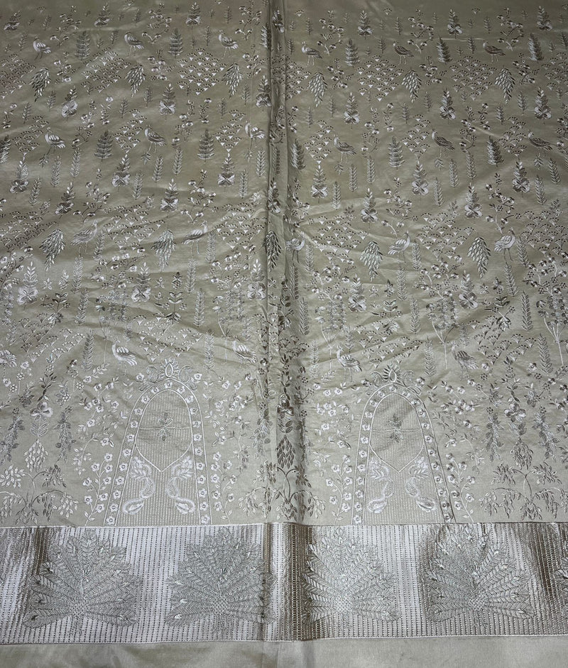 mulberry silk embroidery