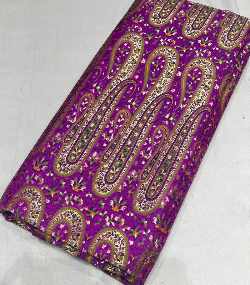 Pure kimkhab brocade