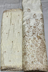 tissue cutdana handwork embroidery