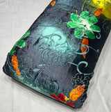 Viscose velvet burnout brasso