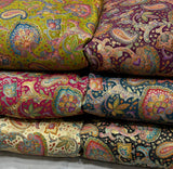 Pure dola silk self banarsi jaccord