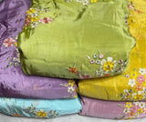 Pure viscose crepe