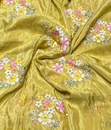 Pure viscose crepe