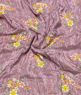 Pure viscose crepe