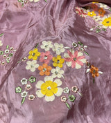 Pure viscose crepe