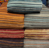 Velvet digital crush stripes
