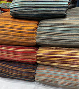 Velvet digital crush stripes