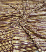 Velvet digital crush stripes