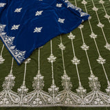 velvet embroidery