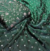 Fendi two tone orgenza jaal embroidery