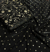 Fendi two tone orgenza jaal embroidery