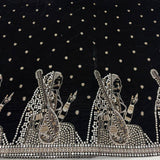 velvet embroidery