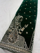velvet embroidery