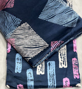 Pure handloom modal satin raw silk