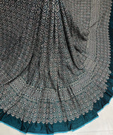 Velvet kashmiri embroidery