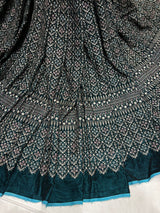 Velvet kashmiri embroidery