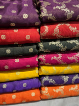 Pure satin tissue jaccord jaal