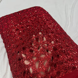 net cutwork sequence embroidery