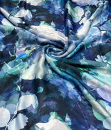 Satin georgette