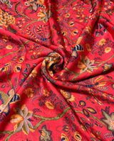 Satin georgette