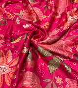 Satin georgette