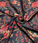 Satin georgette