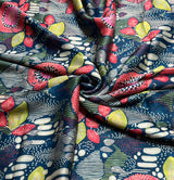 Satin georgette