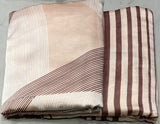 Pure handloom modal satin raw silk