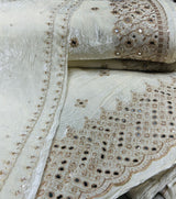 mirror cutdana embroidery