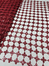 Superhit cutwork  Mirror embroidery