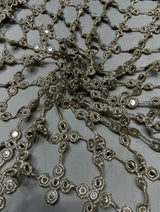 Superhit cutwork  Mirror embroidery