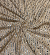 velvet furr embroidery