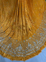 bandhni discharge print