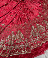 bandhni discharge print