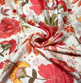 Satin georgette