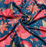 Satin georgette