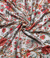 Satin georgette